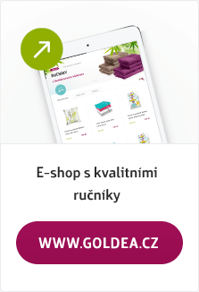 E-shop s kvalitními ručníky - Goldea.cz